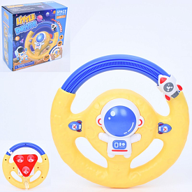 Кермо KX5703 рухлива ракета(тріскачка), кріплення на присосках, муз., світло, бат.,кор.,18-17,5-8см. - 1 - smarttoys.com.ua