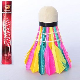 Воланчик MS 0155 кольоровий, ціна за 1волан,12 шт. в колбі - 1 - smarttoys.com.ua