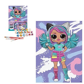 Картина за номерами для дітей "Tweens LOL Skate Dance Emma Emo" 30х40см - 1 - smarttoys.com.ua