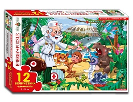 Гра-пазл "Лікар Айболить"12 в кор. - 1 - smarttoys.com.ua