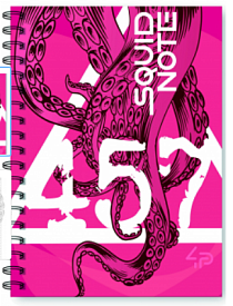 Блокнот TM 4Profi "Squid note" red, A5 905140 - 1 - smarttoys.com.ua