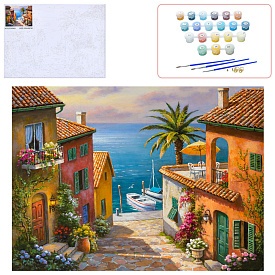 Набір для творчості МК 5322 картина за номерами, Сходи до моря, у пакеті, 30-40-2 см. - 1 - smarttoys.com.ua