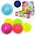 М'яч масажний MS 1137-3 пискавка, 12 шт. (6 кольорів) в диспл., світло, бат. (табл.),  34-25-9 см. - 1 - smarttoys.com.ua