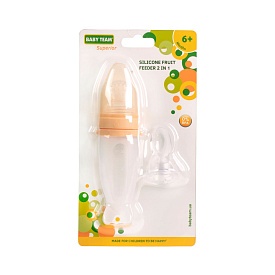 Фрут Фідер силіконовий 2 в 1 - 1 - smarttoys.com.ua