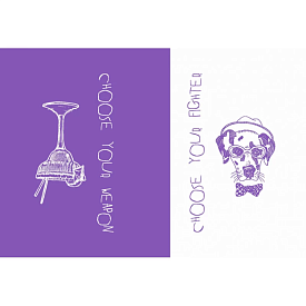 Блокнот TM 4Profi "Two in One" violet, A6 - 1 - smarttoys.com.ua