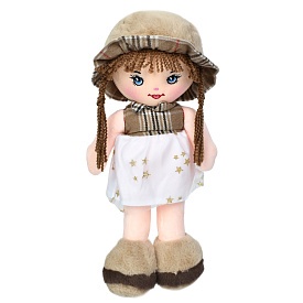 Лялька YG0256 м'яконабивна, петелька, кул.і, 17-32-10 см. - 1 - smarttoys.com.ua