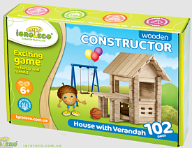 Конструктор "Будиночок з верандою" 102 дет - 1 - smarttoys.com.ua
