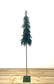 130/200/G Ялинка HVOYA Style Lux лита на металевій підставці 200см зелена - 1 - smarttoys.com.ua