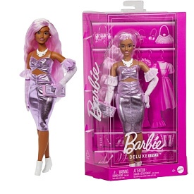 Лялька "Barbiecore" модниця у сукні металік Barbie - 1 - smarttoys.com.ua
