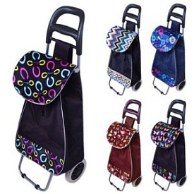 Тачка (сумка на колесах) 34*29*95см. (до 25кг) MH-1902 (10шт) - 1 - smarttoys.com.ua