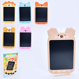 LCD планшет FG231109027Q 10дюймів, кольоровий, 6 видів (тварини), бат.(табл), кор., 18,5-31-1 см. - 1 - smarttoys.com.ua