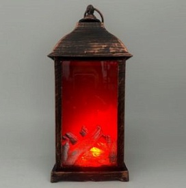 Камін-світильник декоративний з LED підсвічуванням 13*30см (без батарейок 3шт*AAA) R96346 - 1 - smarttoys.com.ua