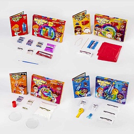 Безпечний освітній набір для проведення дослідів "CHEMISTRY KIDS" економ укр. (8), CHK-02-01U,02U,03U,04U  - 1 - smarttoys.com.ua