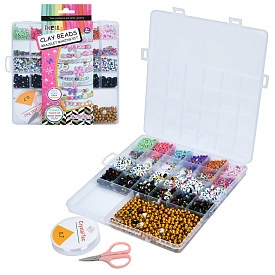 Бісер AWE-B3A намистини, намистини-англ.літери, ножиці, пенал/карт. обгортка, 18,5-23,5-2 см. - 1 - smarttoys.com.ua