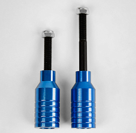 Пеги для трюкового самокату FD 3077 (200) колір синій, анодоване фарбування, матеріал алюміній, довжина 5.5см, 2 шт, в пакеті - 1 - smarttoys.com.ua