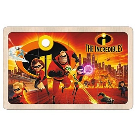 Пазл дерев'яний в рамці: Суперсемейка - 1 - smarttoys.com.ua