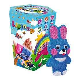 Тактильний набір (укр.) 30705 "Liploop Зайченя", в кор-ці 14,2-10,2-11,7см - 1 - smarttoys.com.ua