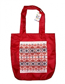 Сумка з кишенею "Вишиванка" 01, 40х35 см ручка 60 см - 1 - smarttoys.com.ua