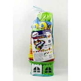 Набір дитячий "Конструктор BAMSIC Старе місто №2»  83 деталі артикул 115/22 Бамсик - 1 - smarttoys.com.ua