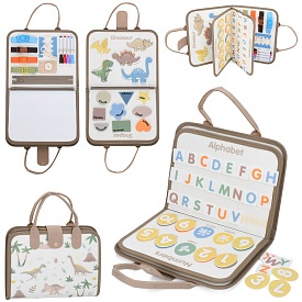 Гра LB-1 бізісумка/бізідборд/бізікнига,22-28см, навч.гра,знімні сторінки,застібки-блискавки,шнурівка - 1 - smarttoys.com.ua