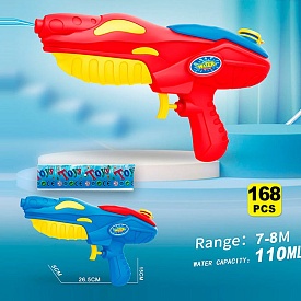 Водяний автомат M216F водяний пістолет, 2 кольори, у пакеті, 18,5-32-4,5см - 1 - smarttoys.com.ua