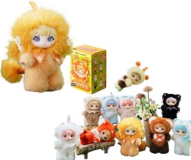 Колекційна м’яка іграшка з кільцем POP TOP Letsvan серії "Ziyuli" - ПАТІ ЗВІРЯТОК (у дисп., в ас.) - 1 - smarttoys.com.ua