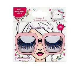 Накладні вії "Блакитний акцент" - 1 - smarttoys.com.ua