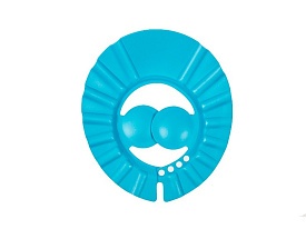 Козирок для миття голови TM "Lindo" блакитний K 1562 - 1 - smarttoys.com.ua