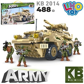 Конструктор KB 2014 військова техніка, 424 дет., кор., 48-30-7 см. - 1 - smarttoys.com.ua