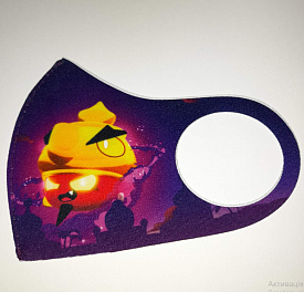 Маска Pitta Print S Brawl Stars Story Злой Джин																						 - 1 - smarttoys.com.ua
