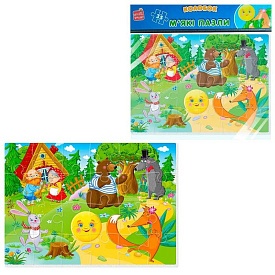 Гра розвиваюча Vladi Toys м'які пазли А4 Малюк зможе "Колобок" VT1102-27 (укр) - 1 - smarttoys.com.ua