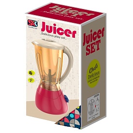 Блендер SK56A кулер, обертається винт, стакани, муз., світло, бат., кор., 9-17-10 см. - 1 - smarttoys.com.ua