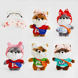 М’яка іграшка M 14093 (125) "Песик", аксесуари, висота 30 см, МІКС ВИДІВ - 1 - smarttoys.com.ua