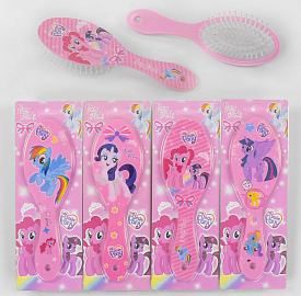 Щітка для волосся С 43936 (600) 4 види, ЦІНА ЗА 1 ШТУКУ - 1 - smarttoys.com.ua