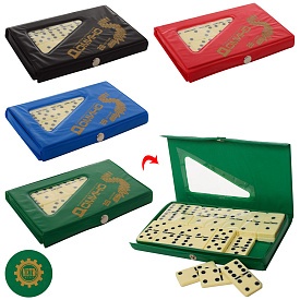 Доміно M 0003 4 кольори, пенал, 17,5-10-1,5 см. - 1 - smarttoys.com.ua
