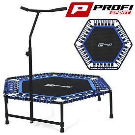 Батут MS 3256 діам.125см.,висота 30см,bungee cord 36шт.,ніжки 6шт.,дод.план.,макс.наван.100кг,чорний - 1 - smarttoys.com.ua