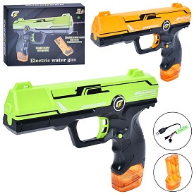 Водяний пістолет X77-51 акум., USB, 2 кольори, кор., 23-18-4 см. - 1 - smarttoys.com.ua