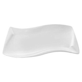 Блюдо фарфор "Волна" 25.5*15.5*2см., MC2618-10 - 1 - smarttoys.com.ua