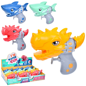 Водяний пістолет 385-AB динозавр, 12 шт. (4 види) в диспл., 42-11,5-22 см. - 1 - smarttoys.com.ua
