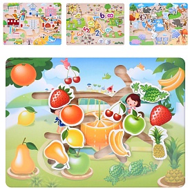 Дерев'яна іграшка Лабіринт MD 0817 4 види, 1 ящик-1 вид, кул., 30-22,5-2,5 см. - 1 - smarttoys.com.ua