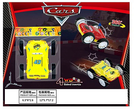 Машинка 902-1 (960/2) герой мультфульму, два кольори в одному, інерція, у пакеті - 1 - smarttoys.com.ua