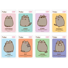 Блокнот YES А7/48 кл клей Pusheen - 1 - smarttoys.com.ua