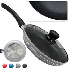 Сковорода з антиприг. покриттям з кришкою 22см, MH-0623 - 1 - smarttoys.com.ua