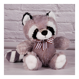 М`яка іграшка "Єнот" Копиця 21309-1, h23 - 1 - smarttoys.com.ua