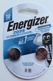 Батарейка ENERGIZER Ultimate Lithium CR2025 уп 2шт. - 1 - smarttoys.com.ua