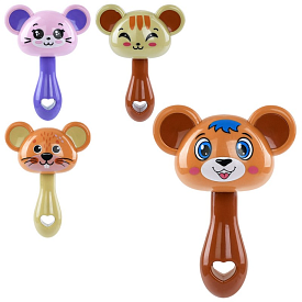 Брязкальце 2016-82 тварина, 9см, 4 види, пак., 9-13-4см - 1 - smarttoys.com.ua