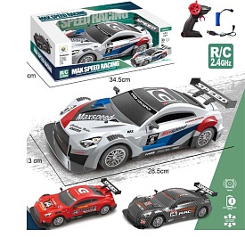 Машина 868-M206A радіокер. 2,4G, 1:14, небит. корпус, USB, акум., 3 види, кор., 34,5-12-16 см. - 1 - smarttoys.com.ua