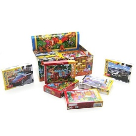 Пазли 120 ел. малі,картонні (40) - 1 - smarttoys.com.ua