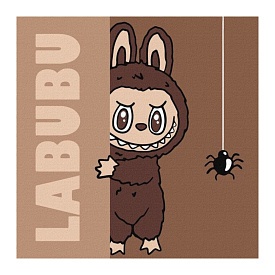 Набір для розпису по номерах для дітей "Хованки Лабубу" 25х25см - 1 - smarttoys.com.ua