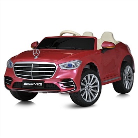 Машина M 6020EBLRS-8 радіокер.2,4G,1акум.12V10AH,4*35W,MP3,USB,TF,BТ,APP,EVA,шкіра,муз.,світло,рожев - 1 - smarttoys.com.ua